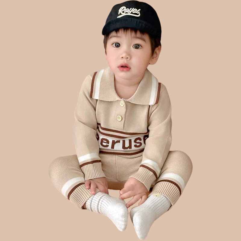 BABY FOUR-COLOR SWEATER SET