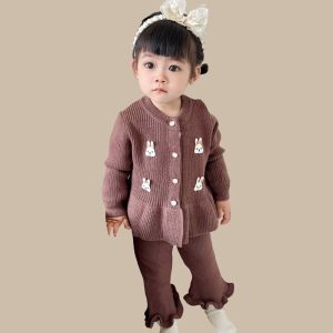 BABY FOUR-COLOR SWEATER SET