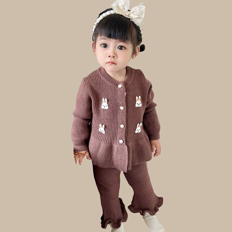 BABY FOUR-COLOR SWEATER SET