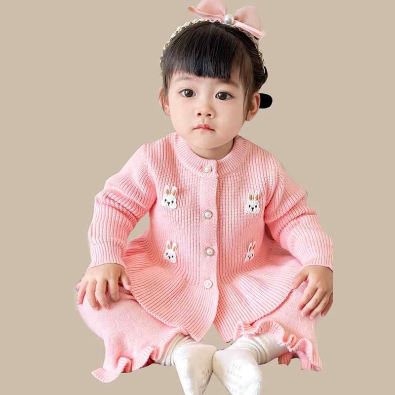 BABY FOUR-COLOR SWEATER SET - Hover image
